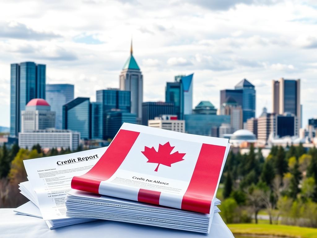 Alberta credit report resources and skyline Alberta credit report resources and skyline