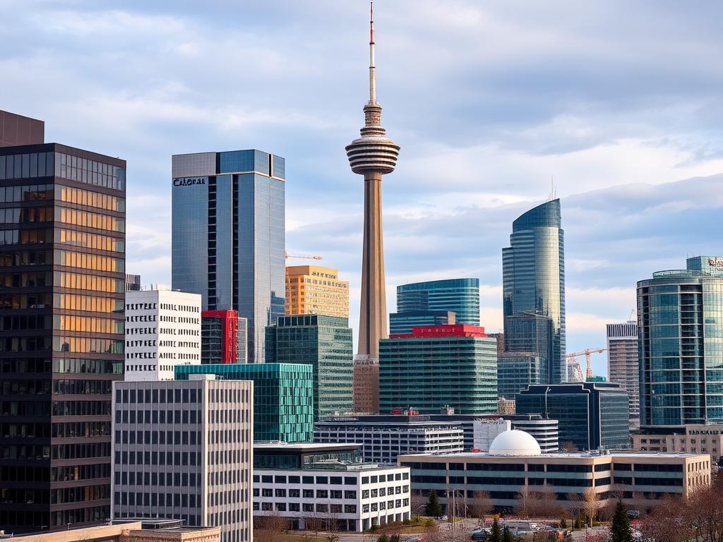Calgary business district representing business loans in Canada options in Alberta Calgary business district representing business loans in Canada options in Alberta