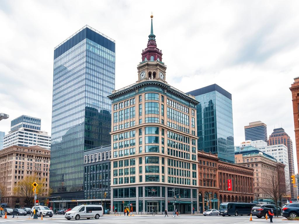 Montreal business district representing business loans in Canada options in Quebec Montreal business district representing business loans in Canada options in Quebec