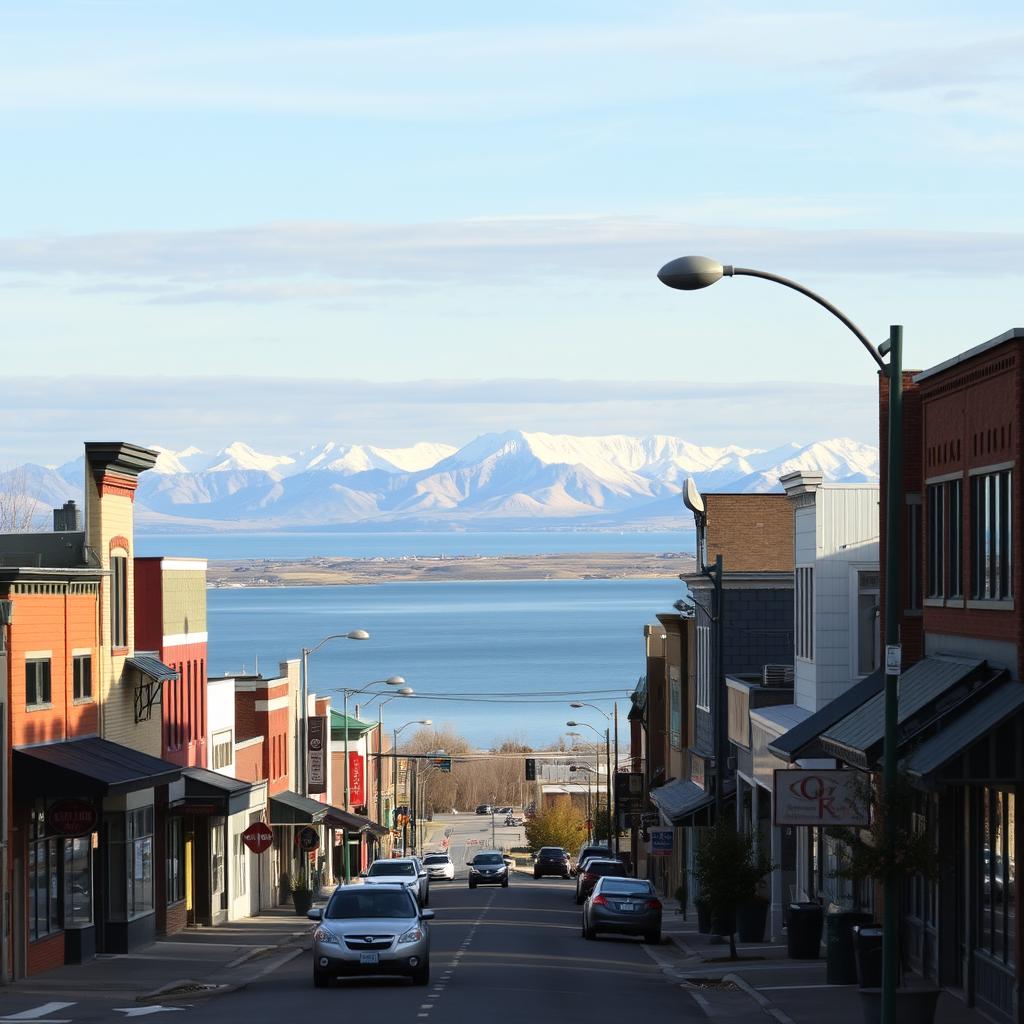 Yellowknife business district representing business loans in Canada options in NWT Yellowknife business district representing business loans in Canada options in NWT