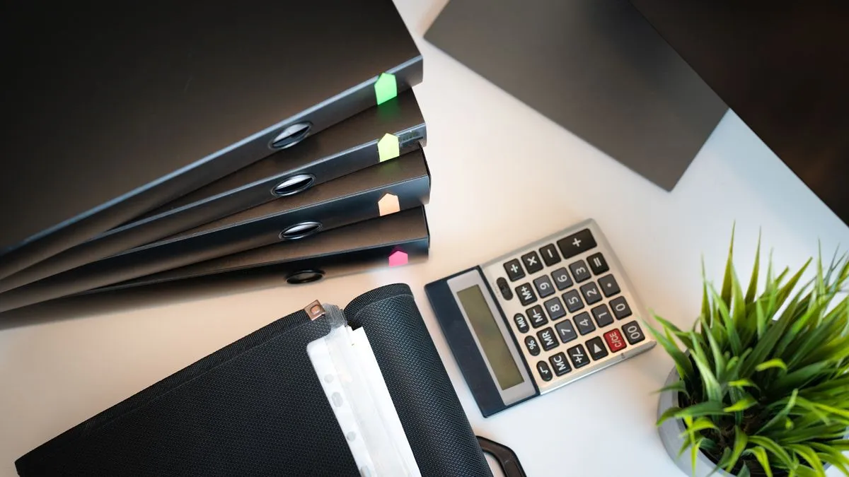 Organized files representing the sections of Canadian credit reports