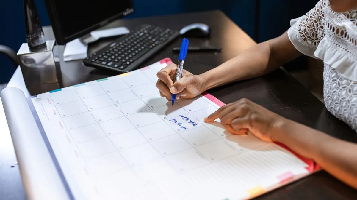 Calendar used to track ODSP payment dates for 2026