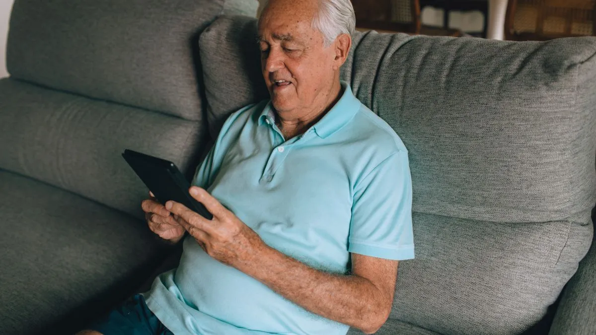 Reading personal finance guides on a tablet at home